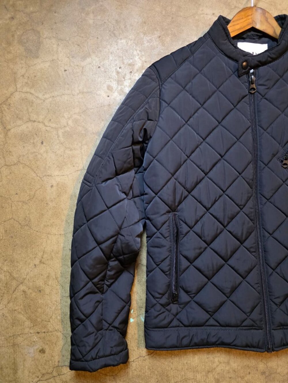 Zara Men’s Navy Casual Jacket Size Large Stylish Lightweight Coat